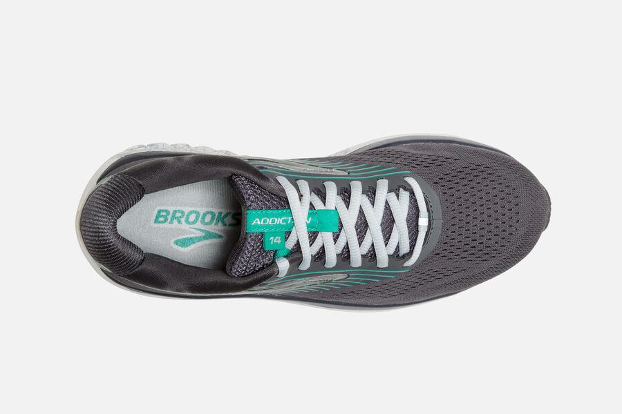 Brooks Addiction 14 Road Loopschoenen Dames - Grijs - 463107MQZ